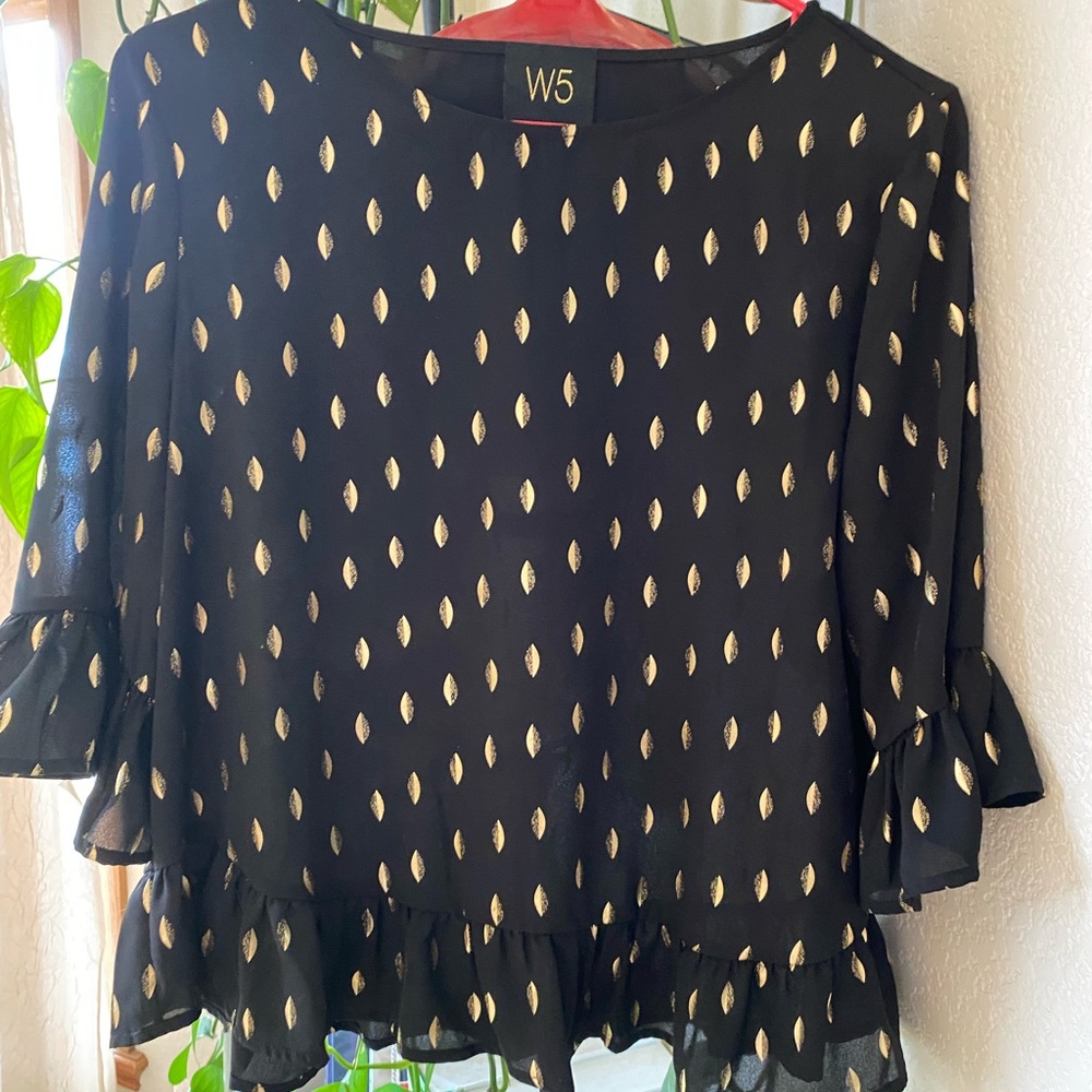 Loose fit blouse